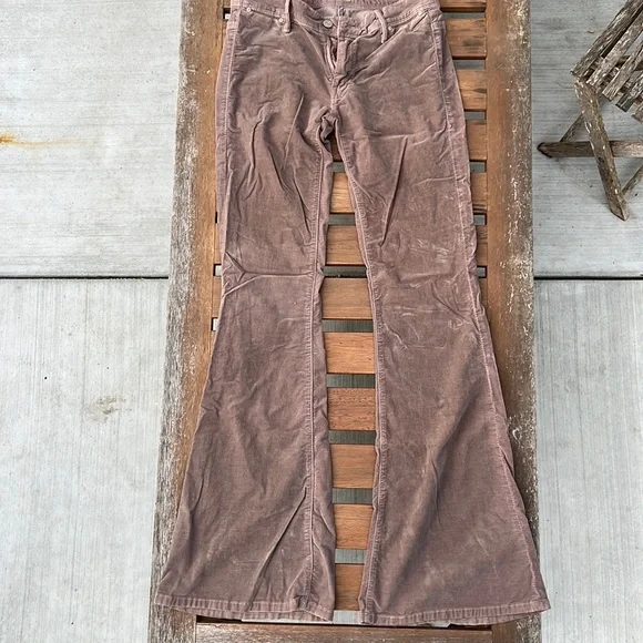 MOTHER Flare & Wide Leg Jeans in Brown - Picture 1 of 4